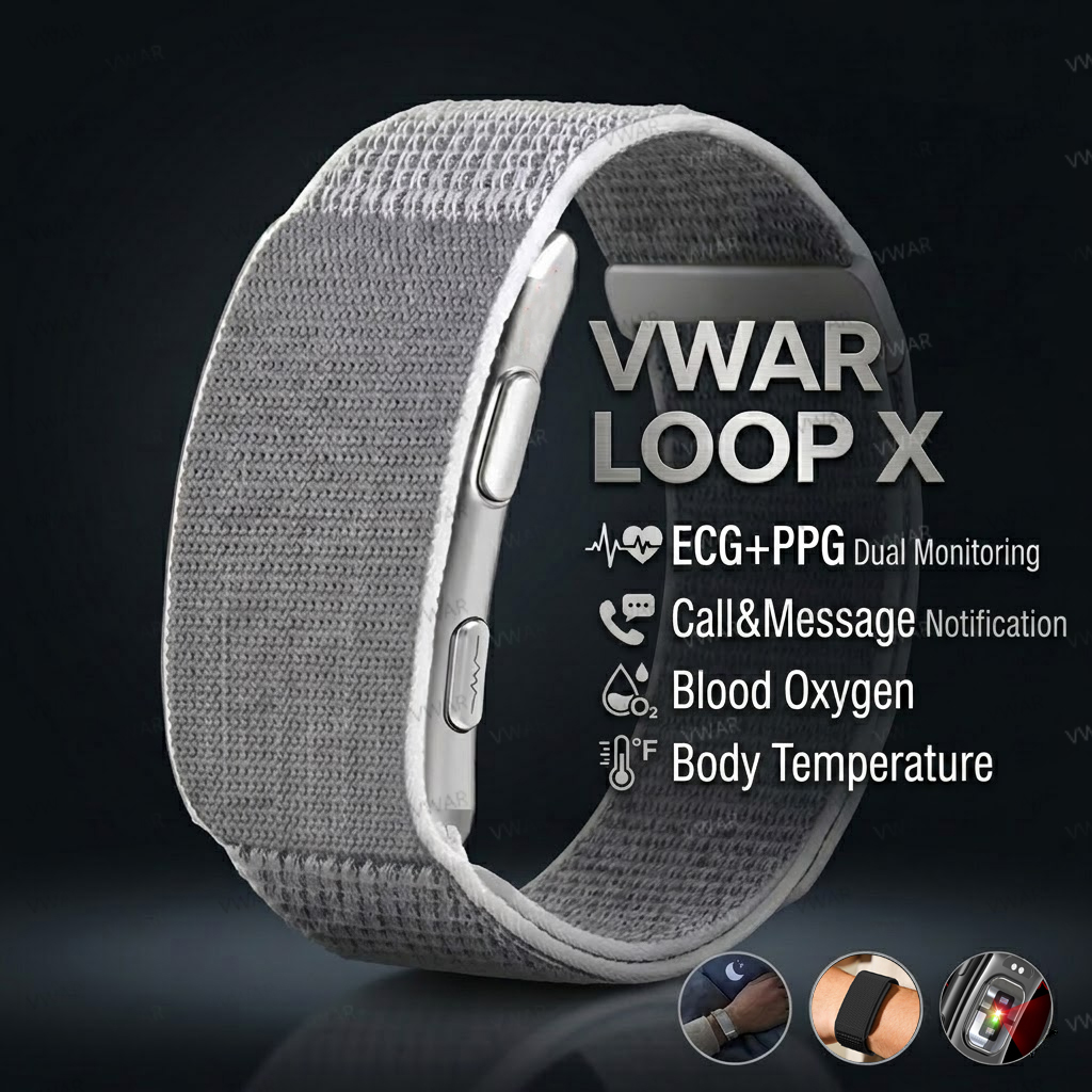 Xbody Health & Wellness Functional Integrative Medicine Office & Medical Spa - Bracelet intelligent VWAR Loop X ECG,