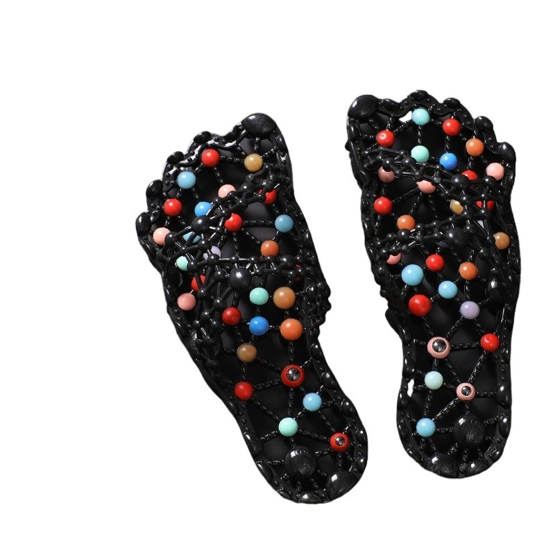Health & Wellness Naics Code - Chaussons d'été antidérapants à granules pour