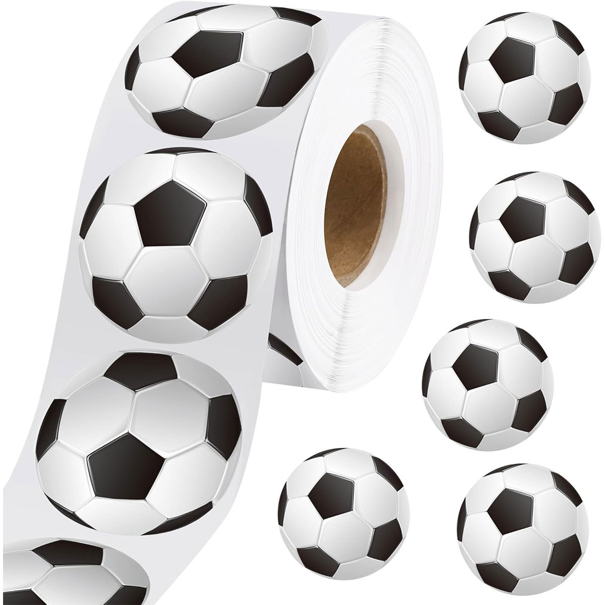 Fitness Journal Planner - 100-500 pièces ballons de football autocollants