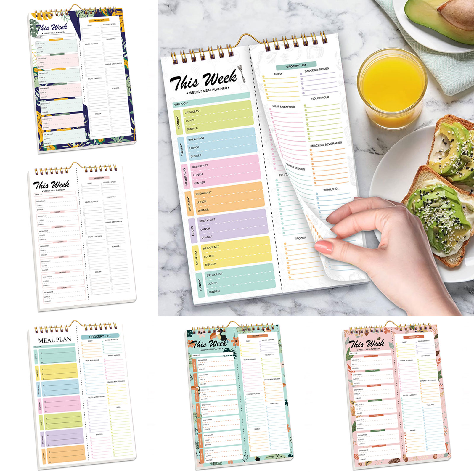 Planificateur de repas hebdoma - Health Wellness Planner avis et prix