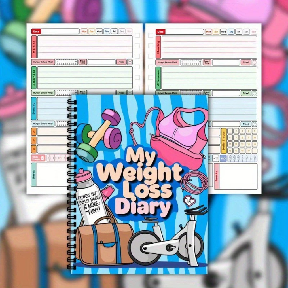 Carnet de suivi de régime et d - Fitness Journal Planner avis et prix