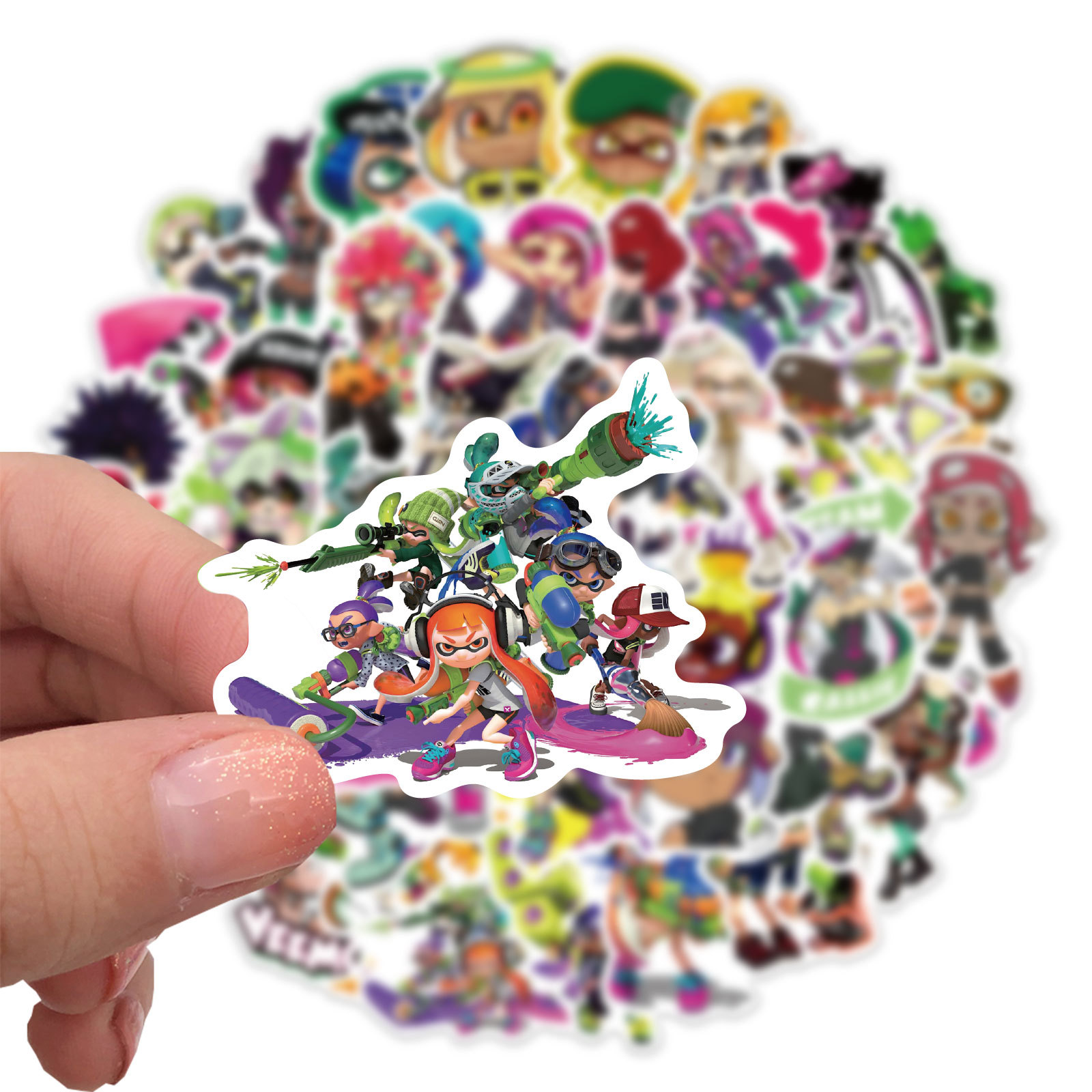 10/30/50pcs jeu Splatoon Skate - Fitness Journal Planner avis et prix